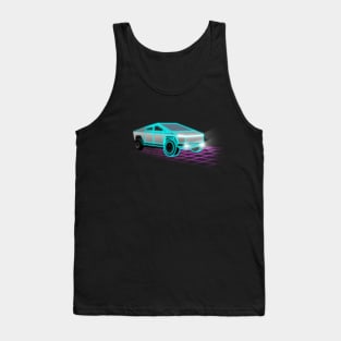 Retro 80s Electric Cyber Truck Tank Top